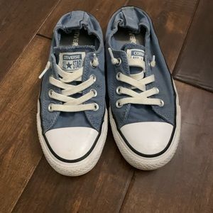 Blue converse shoreline